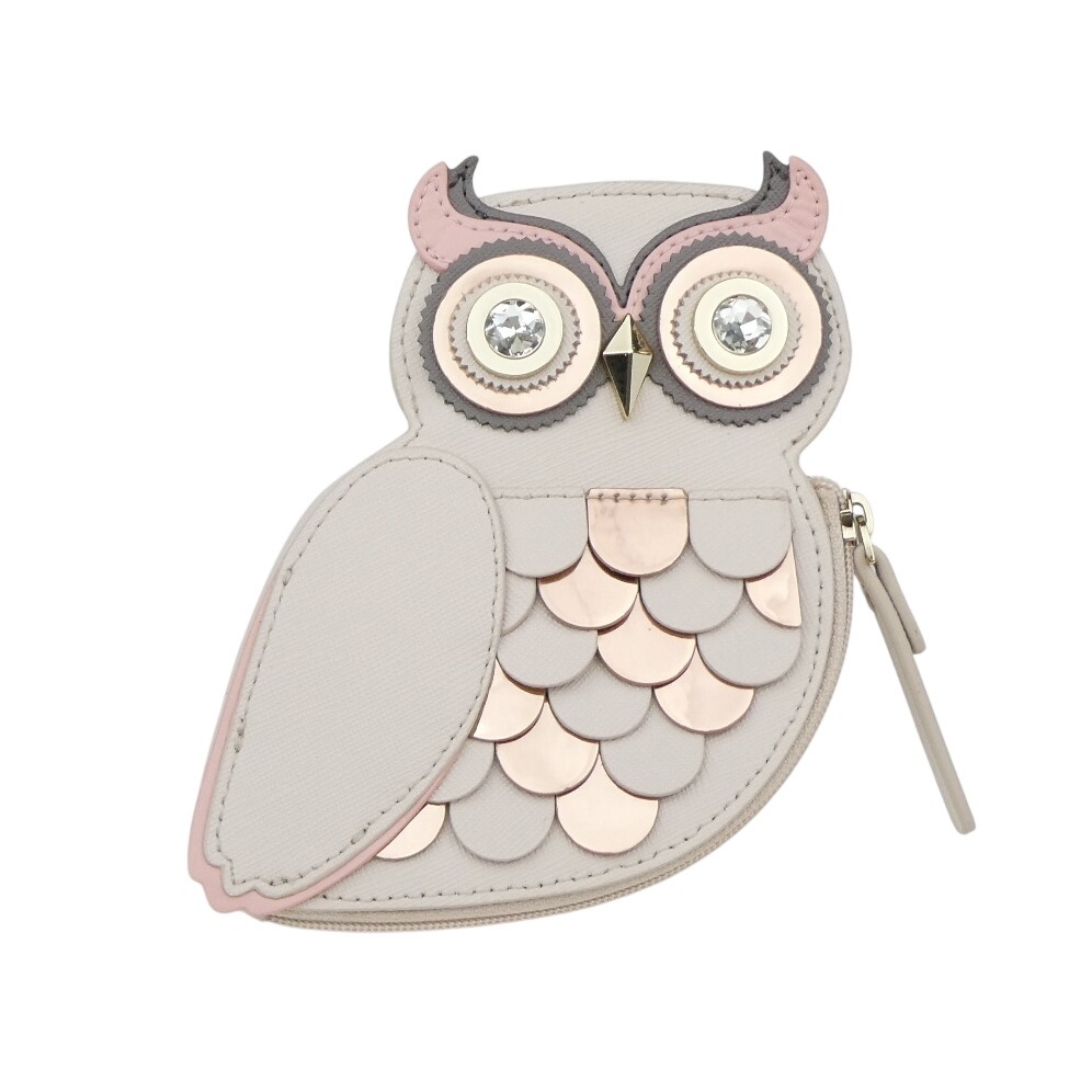 Kate Spade New York Owl Leather Coin Purse